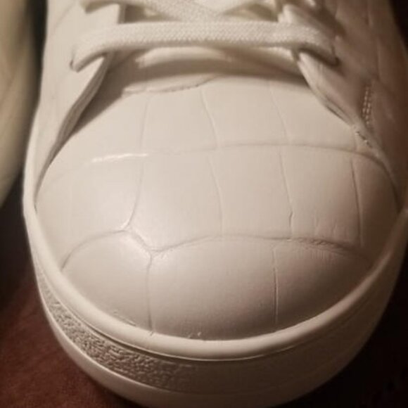 LOUIS VUITTON FRONTROW CROC EMBOSSED SNEAKER SZ 11 - Picture 4 of 6